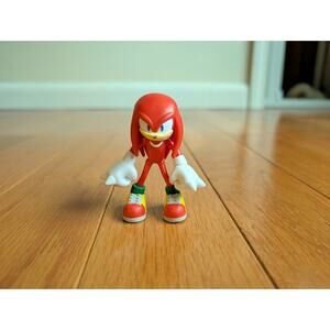Sonic The Hedgehog Knuckles The Echidna 3" Action Figure Sega Jakks Jazwares